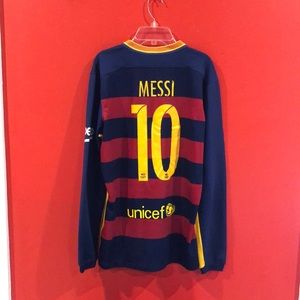 Lionel Messi 2016 Barcelona Kit